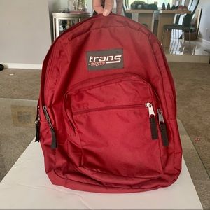 Trans by Jansport Burgundy Backpack
